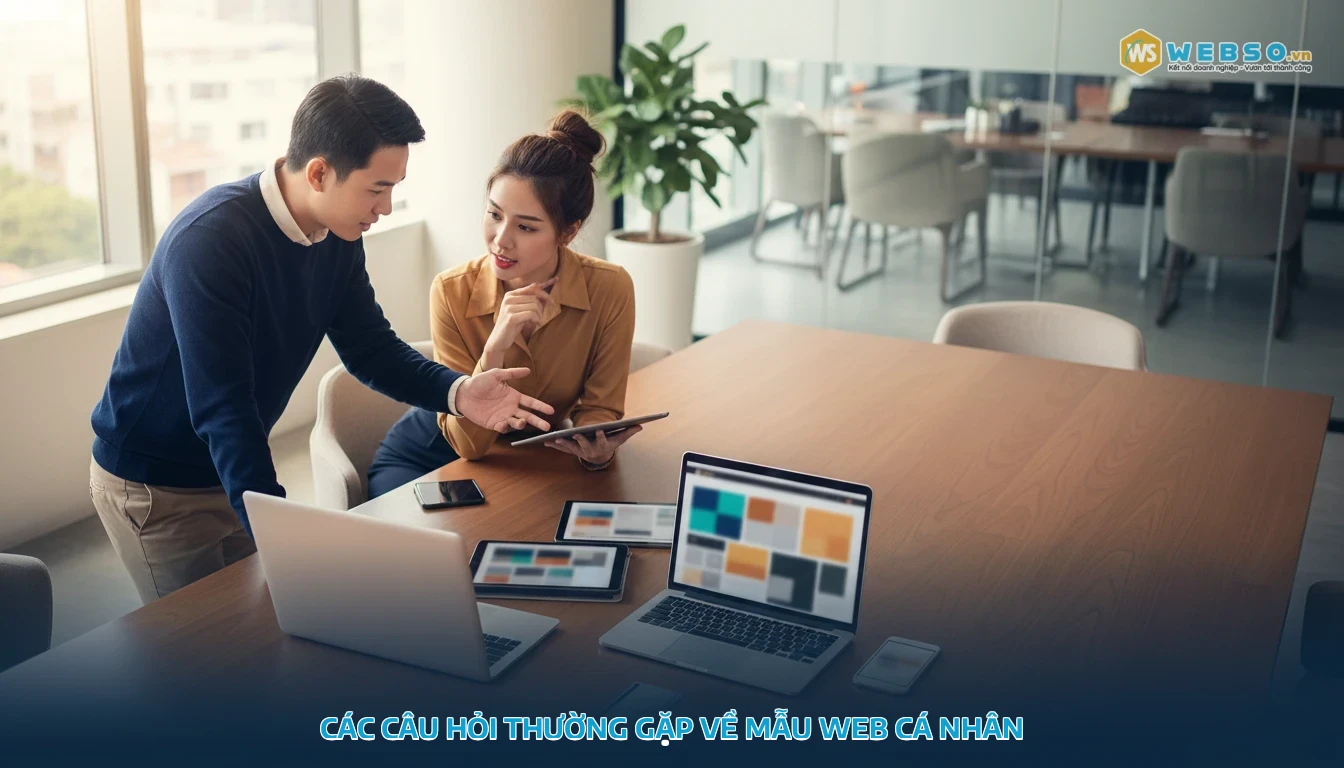 mẫu web cá nhân - Các câu hỏi thường gặp về mẫu web cá nhân