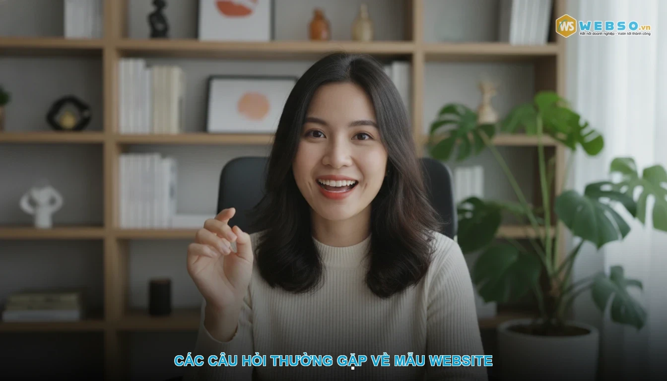 Mẫu website - Các câu hỏi thường gặp về mẫu website