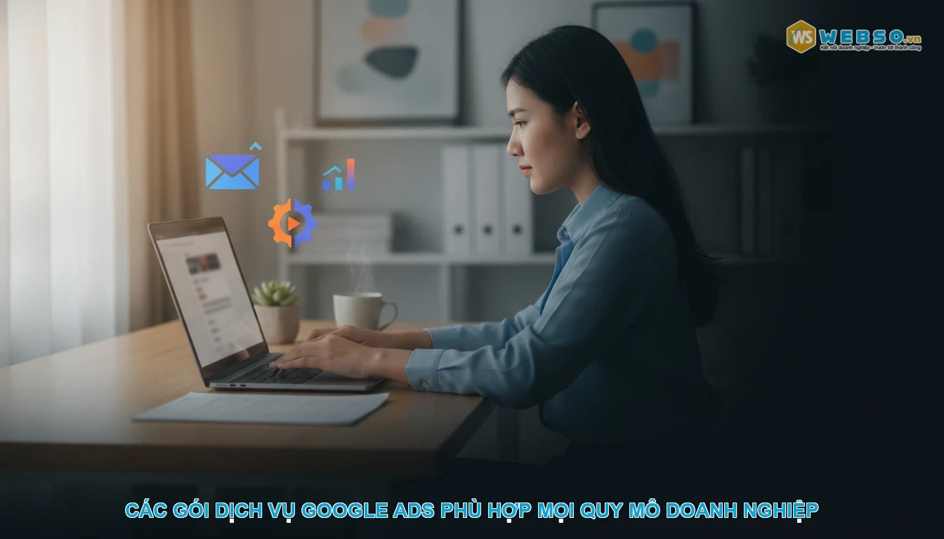 Quảng cáo google adwords - Các gói dịch vụ Google Ads phù hợp mọi quy mô doanh nghiệp