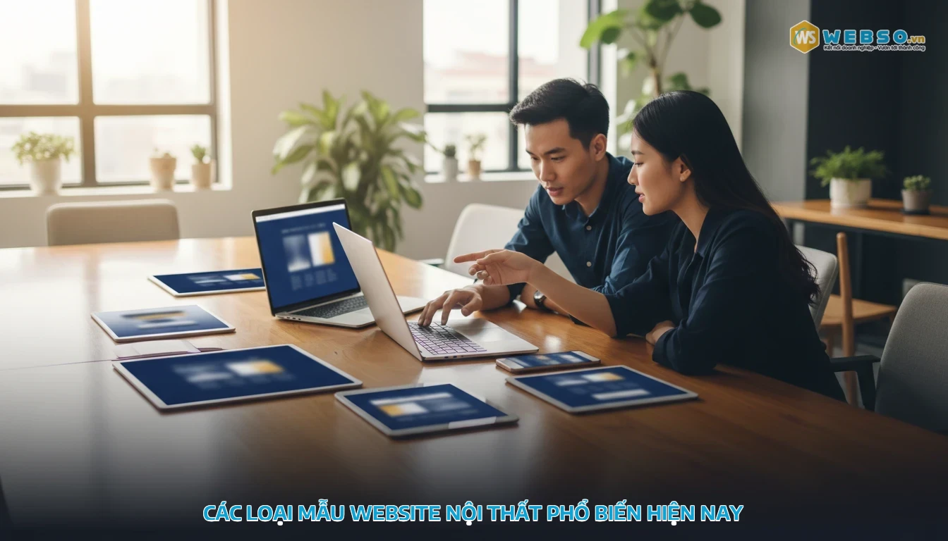 mẫu website nội thất - Các Loại Mẫu Website Nội Thất Phổ Biến Hiện Nay