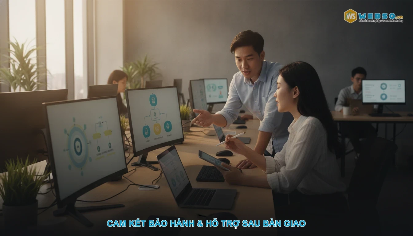 Thiết kế website bảo hành sửa chữa - Cam Kết Bảo Hành & Hỗ Trợ Sau Bàn Giao