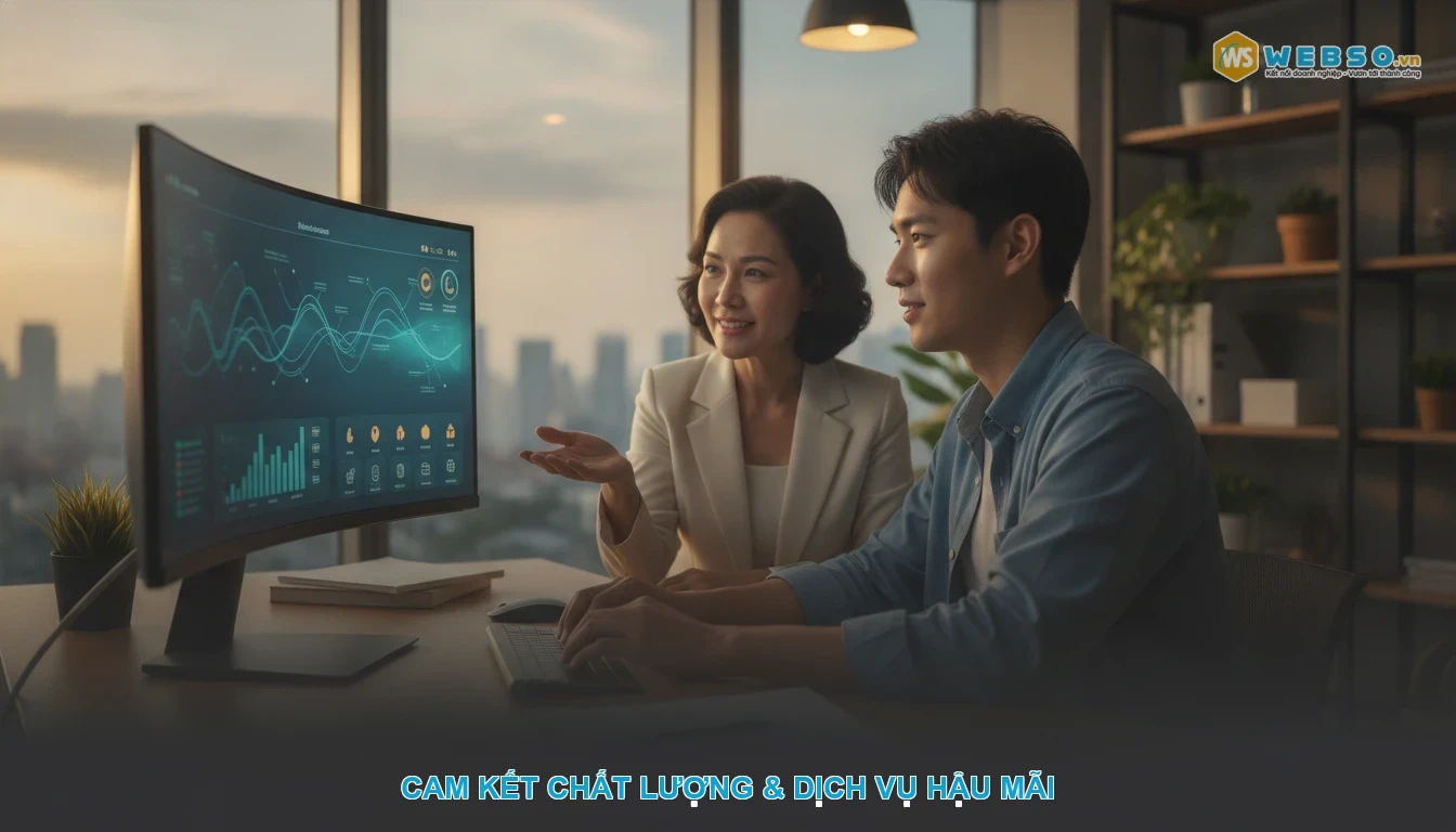 Thiết kế website thủy sản - Cam Kết Chất Lượng & Dịch Vụ Hậu Mãi