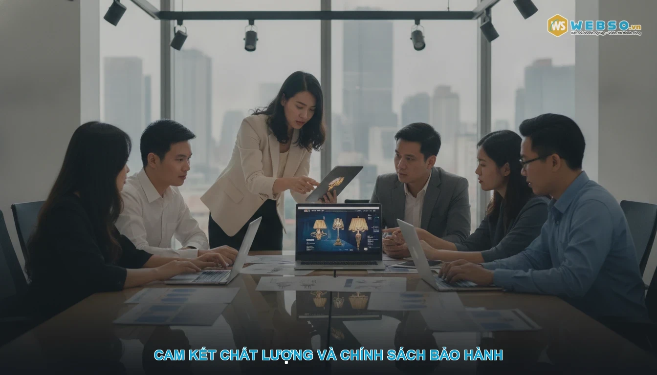 Thiết kế website đèn trang trí - Cam Kết Chất Lượng Và Chính Sách Bảo Hành