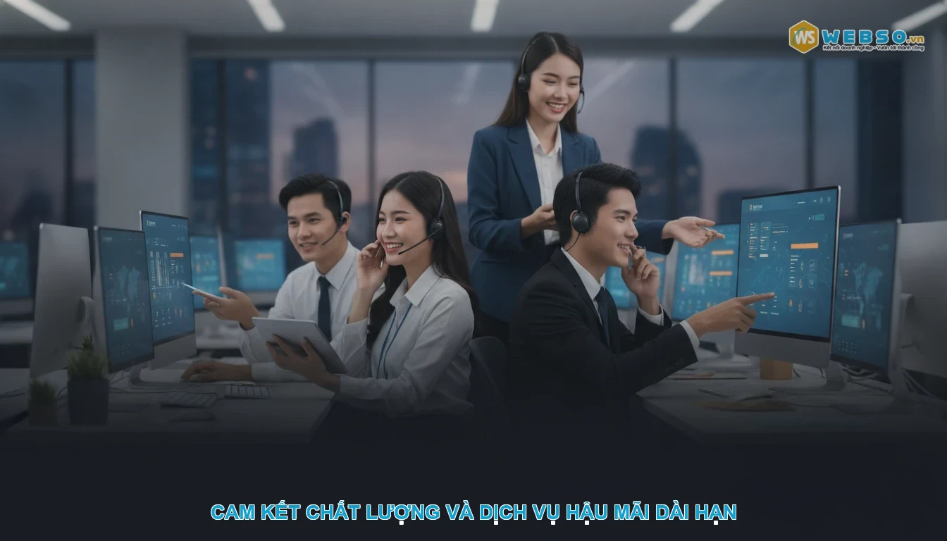 Thiết kế website vận chuyển - Cam kết chất lượng và dịch vụ hậu mãi dài hạn