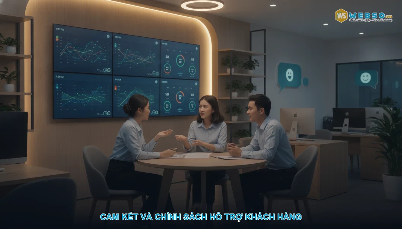 Thiết kế website bán thuốc tây - Cam kết và chính sách hỗ trợ khách hàng