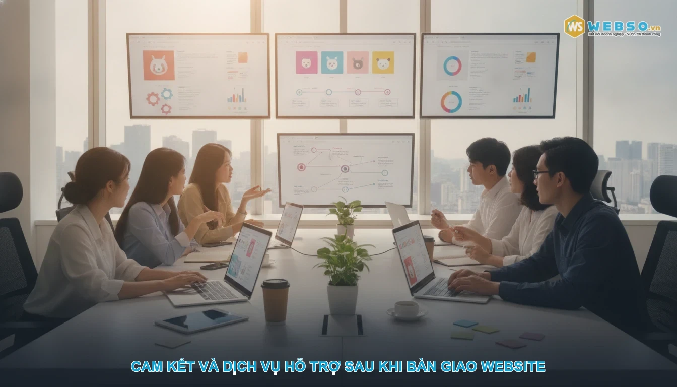 Thiết kế website bán thức ăn chăn nuôi - Cam kết và dịch vụ hỗ trợ sau khi bàn giao website