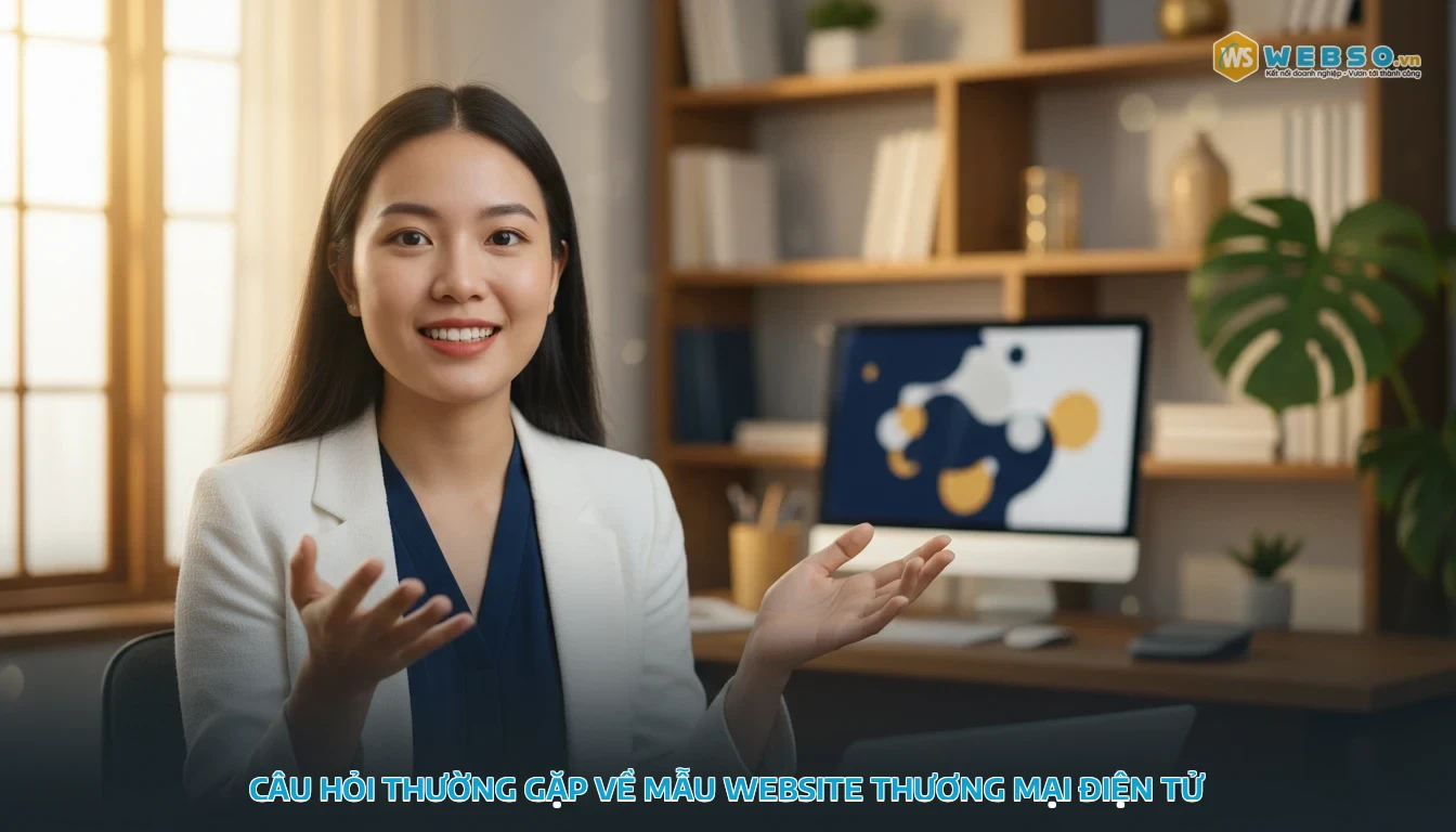 mẫu website thương mại điện tử - Câu hỏi thường gặp về mẫu website thương mại điện tử