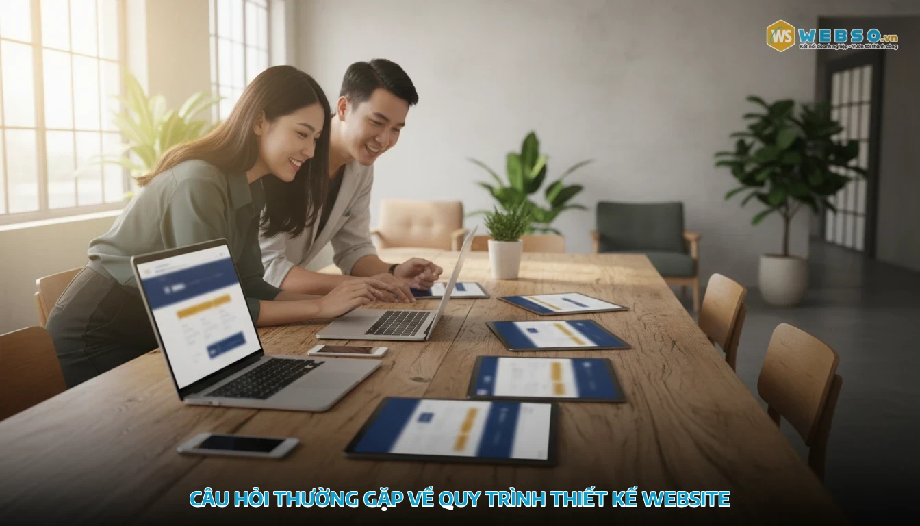 quy trình thiết kế website - Câu hỏi thường gặp về quy trình thiết kế website