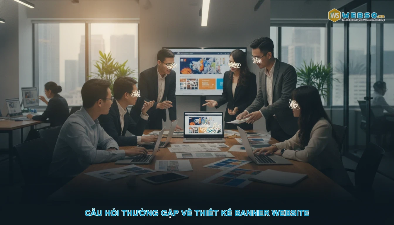 Thiết kế website bảng hiệu quảng cáo - Câu hỏi thường gặp về thiết kế banner website