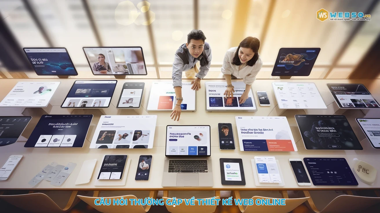 thiết kế web online - Câu Hỏi Thường Gặp Về Thiết Kế Web Online