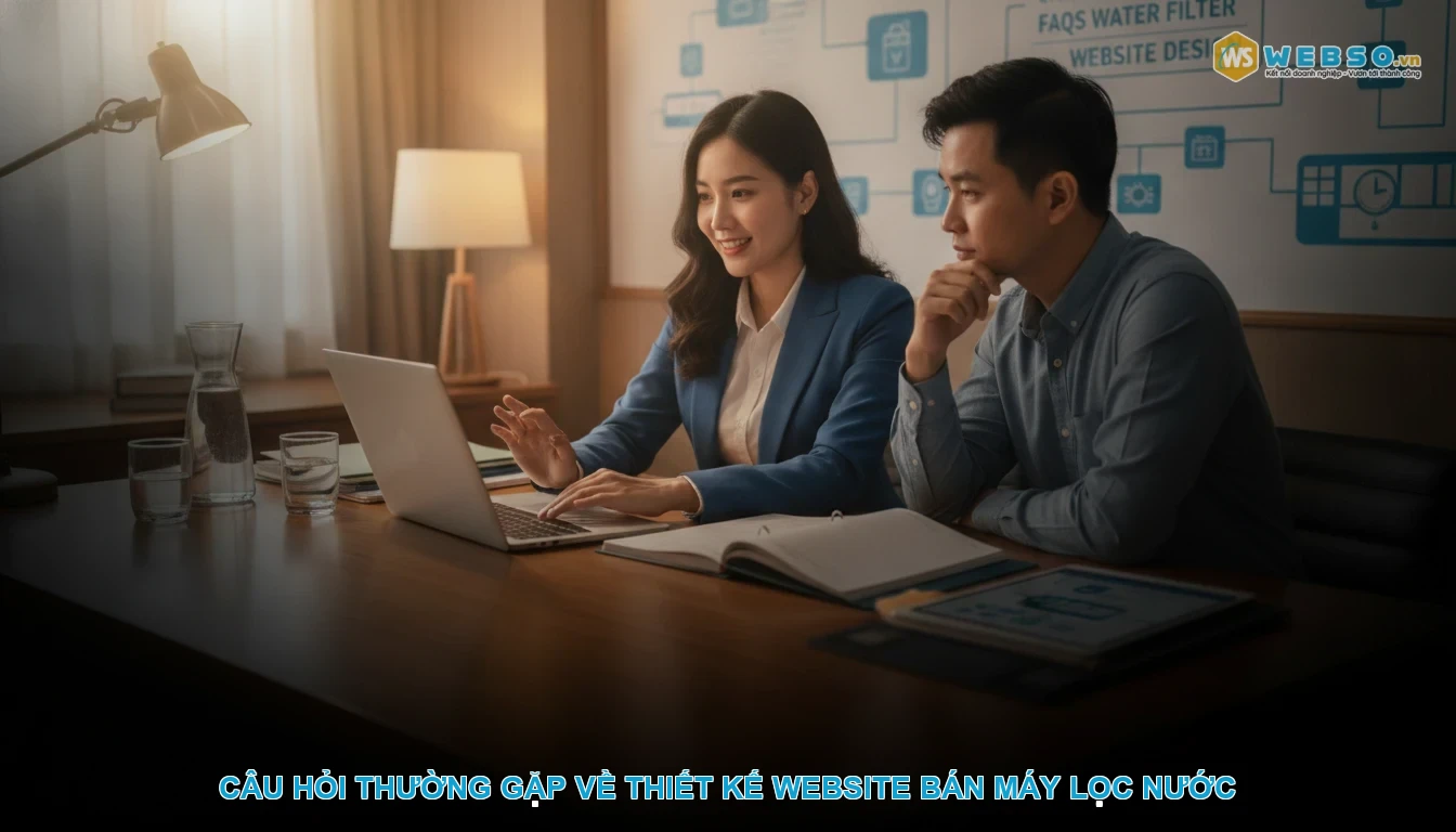 Thiết kế website bán máy lọc nước - Câu Hỏi Thường Gặp Về Thiết Kế Website Bán Máy Lọc Nước