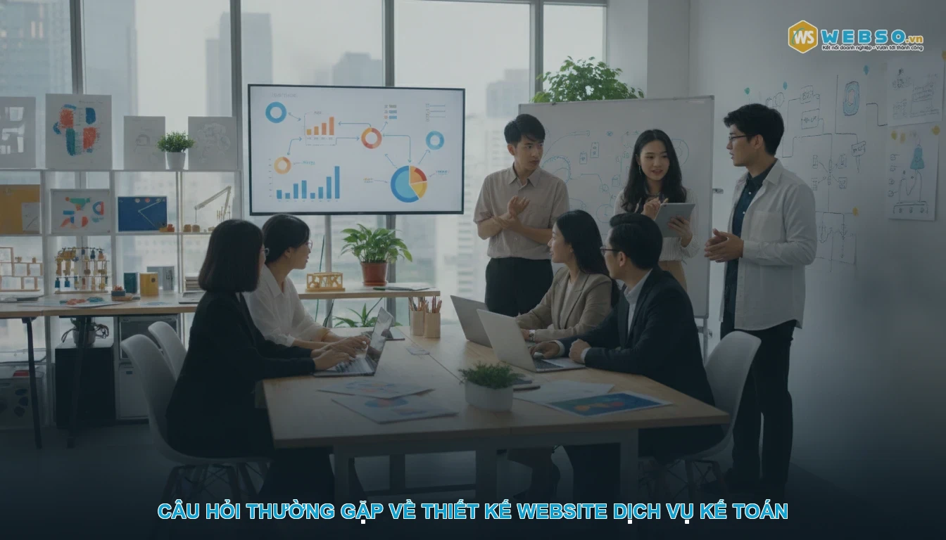 Thiết kế website dịch vụ kế toán - Câu Hỏi Thường Gặp Về Thiết Kế Website Dịch Vụ Kế Toán