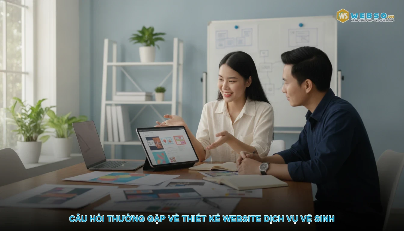 Thiết kế website dịch vụ vệ sinh - Câu Hỏi Thường Gặp Về Thiết Kế Website Dịch Vụ Vệ Sinh