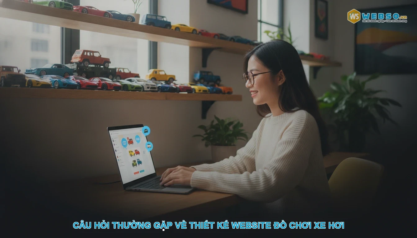 Thiết kế website đồ chơi xe hơi - Câu hỏi thường gặp về thiết kế website đồ chơi xe hơi