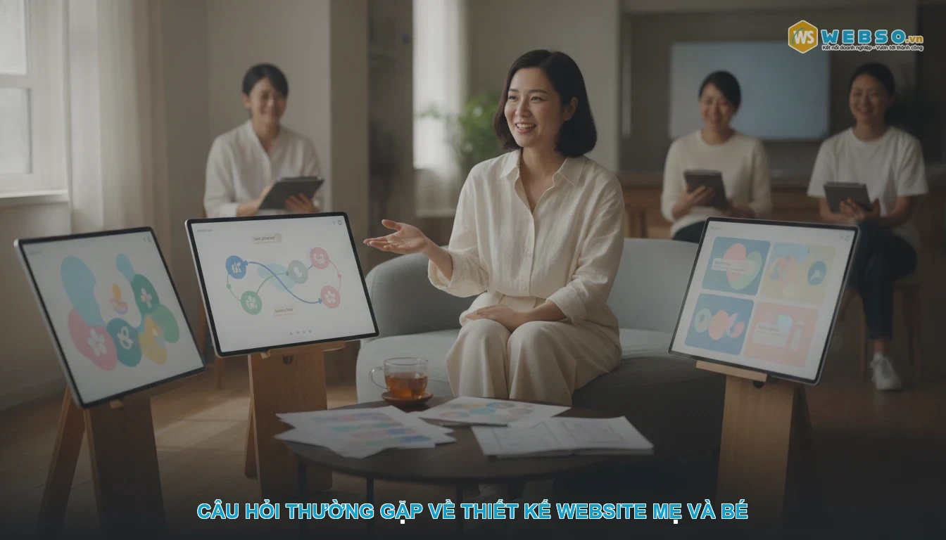 Thiết kế website mẹ và bé - Câu Hỏi Thường Gặp Về Thiết Kế Website Mẹ và Bé