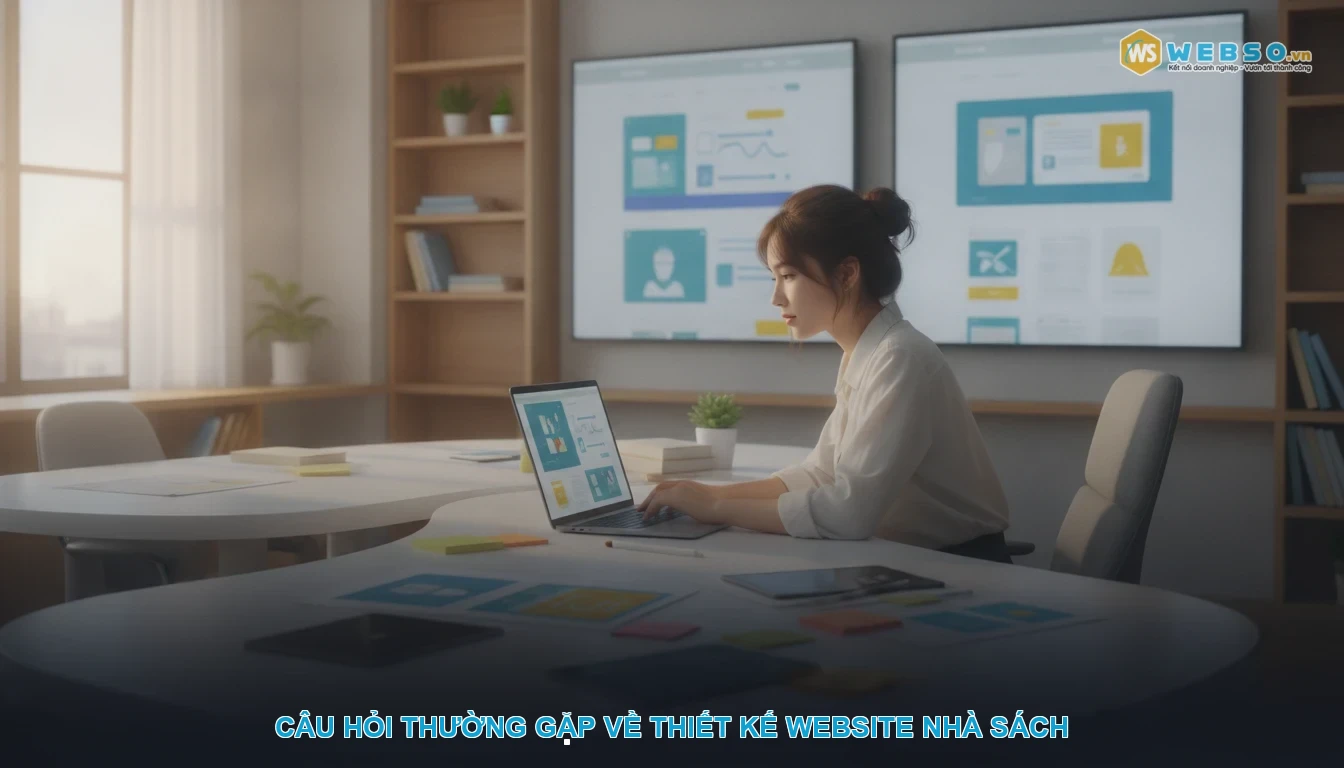 Thiết kế website nhà sách - Câu Hỏi Thường Gặp Về Thiết Kế Website Nhà Sách