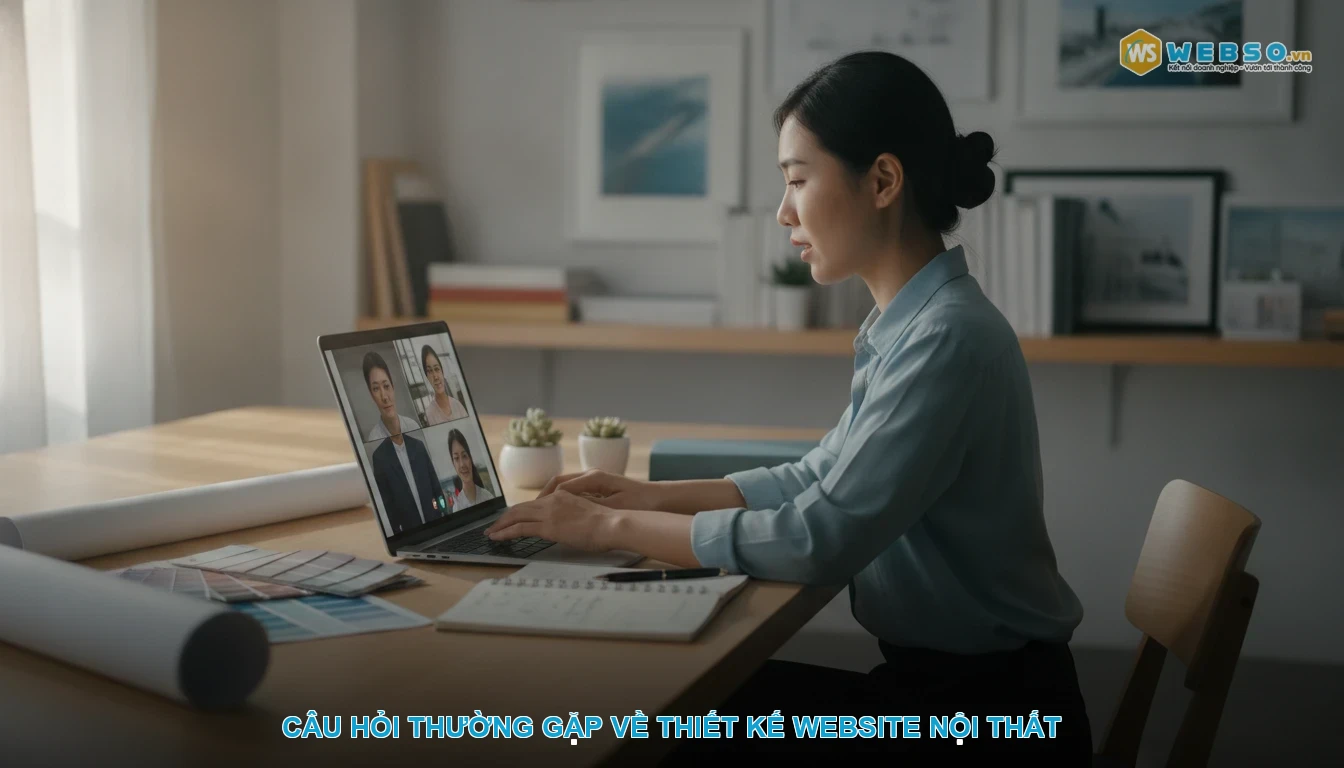 Thiết kế website trang trí nội thất - Câu hỏi thường gặp về thiết kế website nội thất