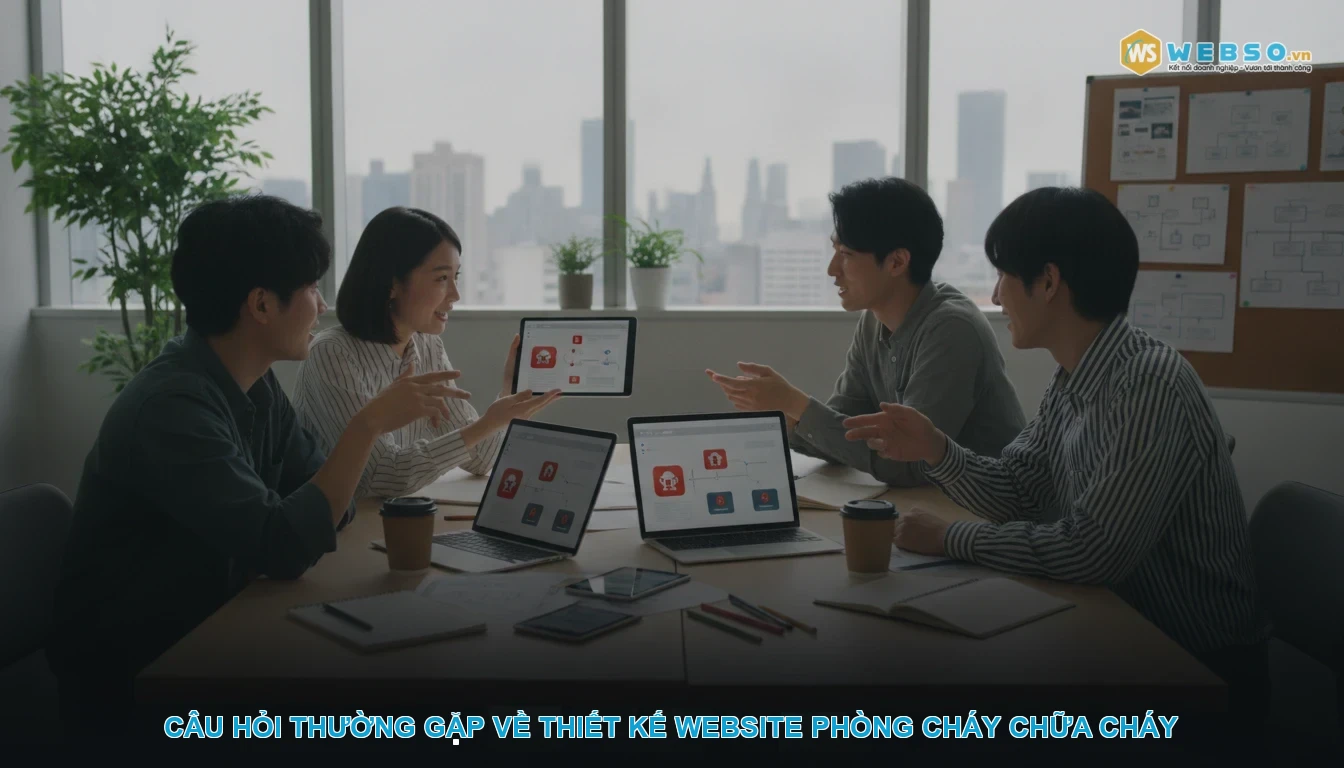 Thiết kế website Phòng cháy chữa cháy - Câu hỏi thường gặp về thiết kế website Phòng cháy chữa cháy