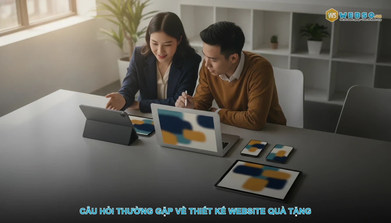 Thiết kế website quà tặng - Câu hỏi thường gặp về thiết kế website quà tặng
