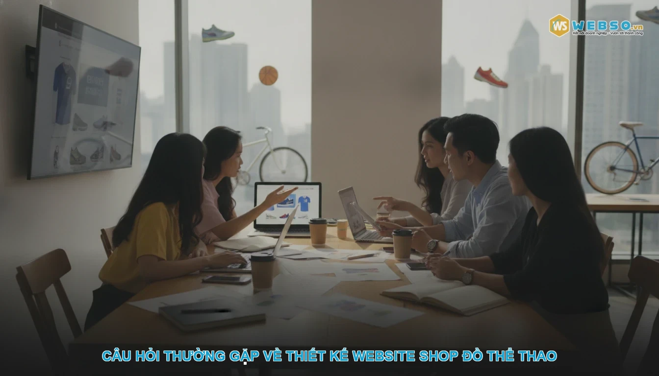 Thiết kế website shop đồ thể thao - Câu hỏi thường gặp về thiết kế website shop đồ thể thao