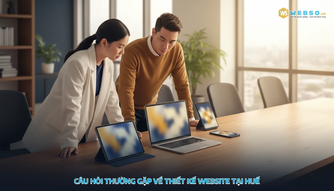 thiết kế website tại huế - Câu hỏi thường gặp về thiết kế website tại Huế