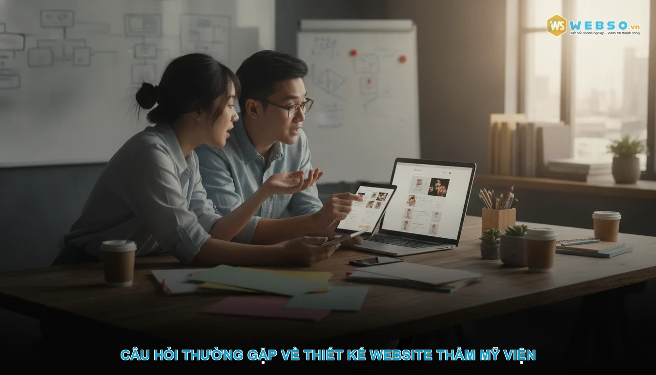 Thiết kế website thẩm mỹ viện - Câu hỏi thường gặp về thiết kế website thẩm mỹ viện