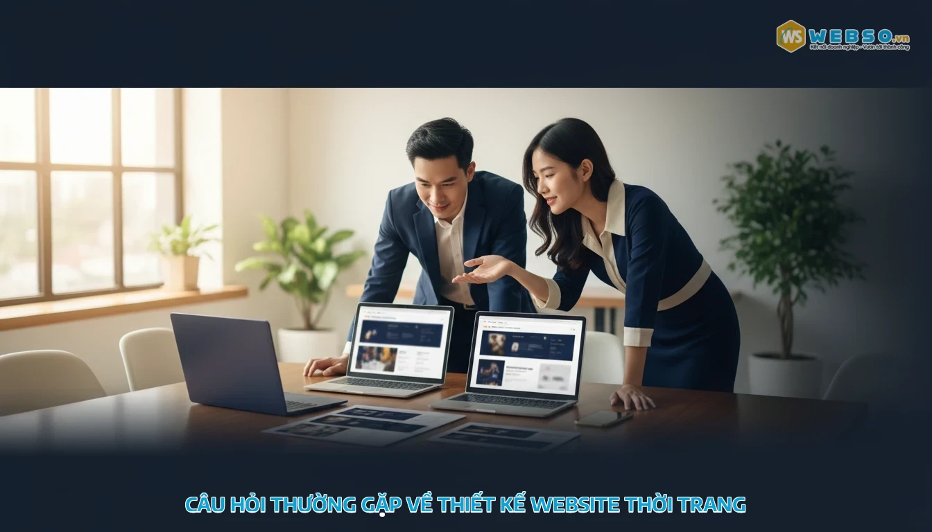 thiết kế website thời trang - Câu hỏi thường gặp về thiết kế website thời trang