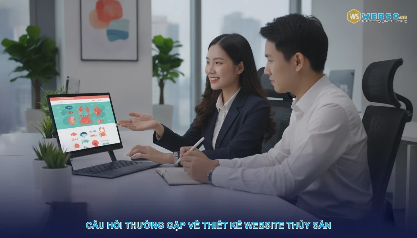 Thiết kế website thủy sản - Câu Hỏi Thường Gặp Về Thiết Kế Website Thủy Sản