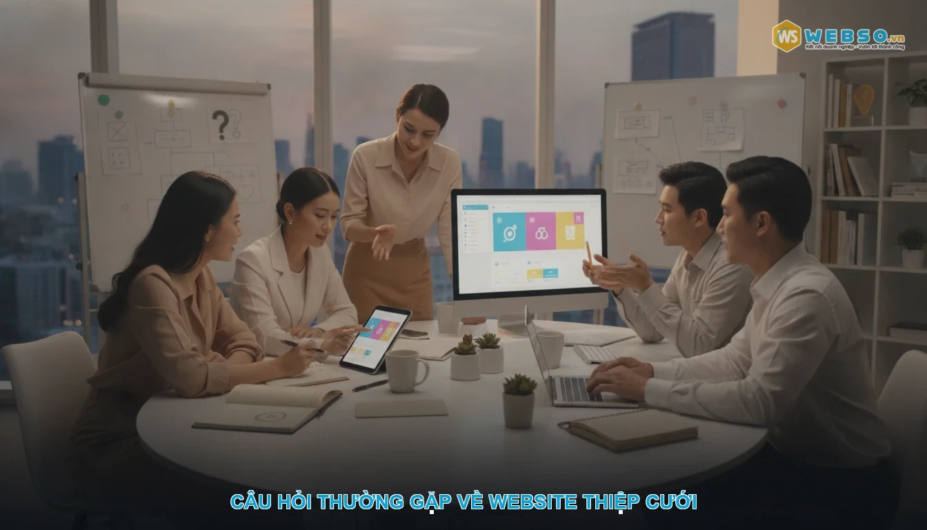 Thiết kế website thiệp cưới - Câu Hỏi Thường Gặp Về Website Thiệp Cưới