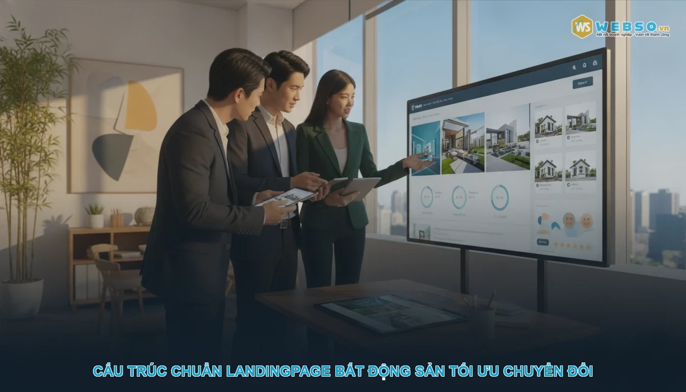 Thiết kế landingpage bất động sản - Cấu Trúc Chuẩn Landingpage Bất Động Sản Tối Ưu Chuyển Đổi
