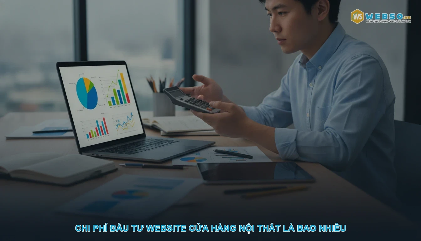 Thiết kế website cửa hàng nội thất - Chi phí đầu tư website cửa hàng nội thất là bao nhiêu