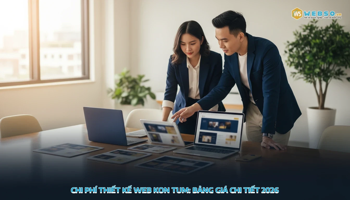 thiết kế web kon tum - Chi Phí Thiết Kế Web Kon Tum: Bảng Giá Chi Tiết 2026