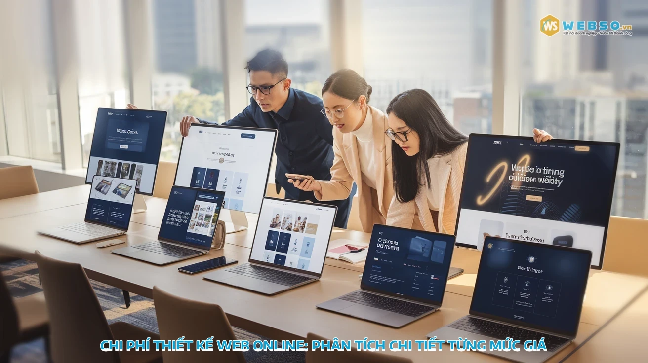 thiết kế web online - Chi Phí Thiết Kế Web Online: Phân Tích Chi Tiết Từng Mức Giá