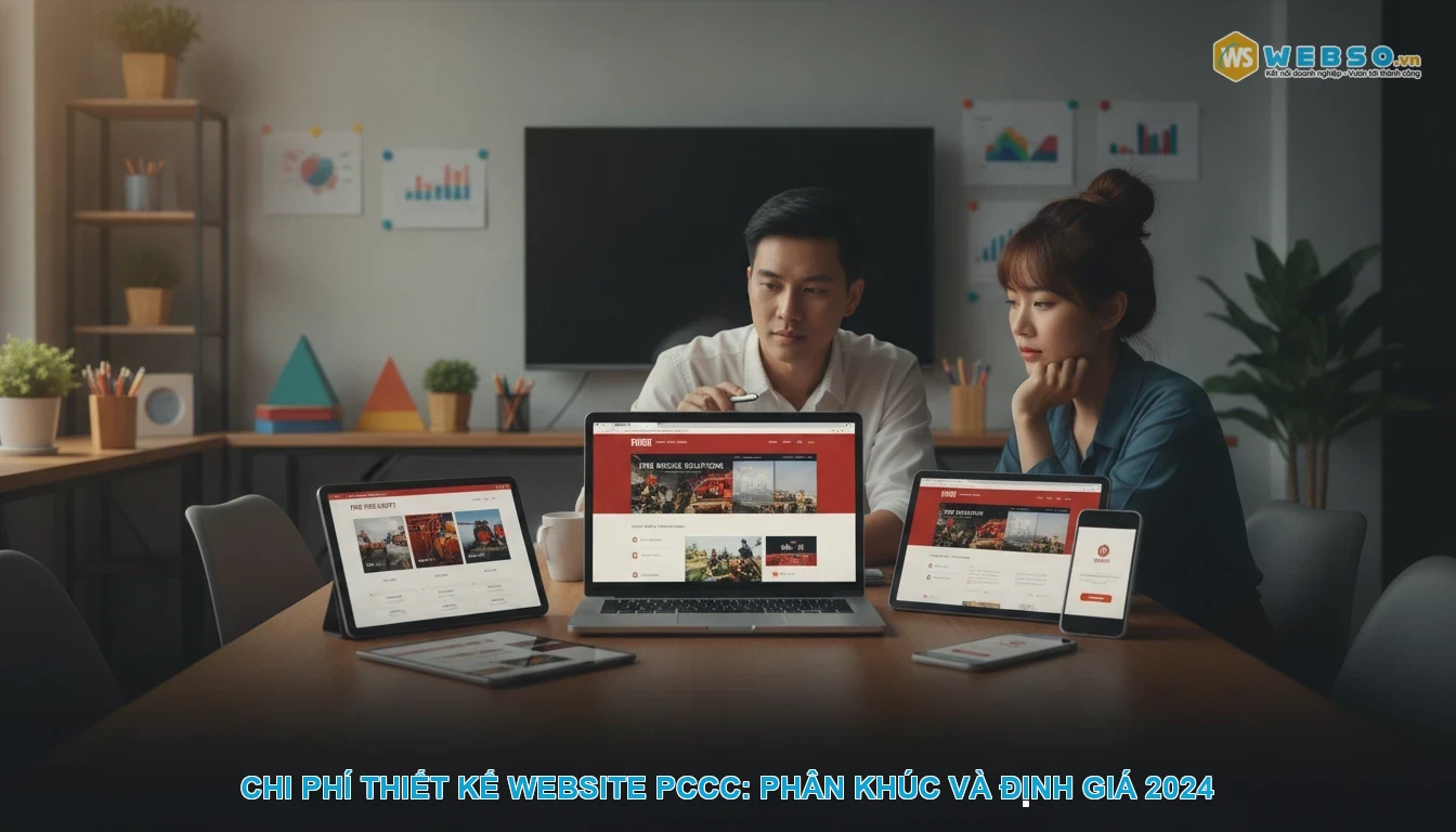Thiết kế website Phòng cháy chữa cháy - Chi phí thiết kế website PCCC: Phân khúc và định giá 2024