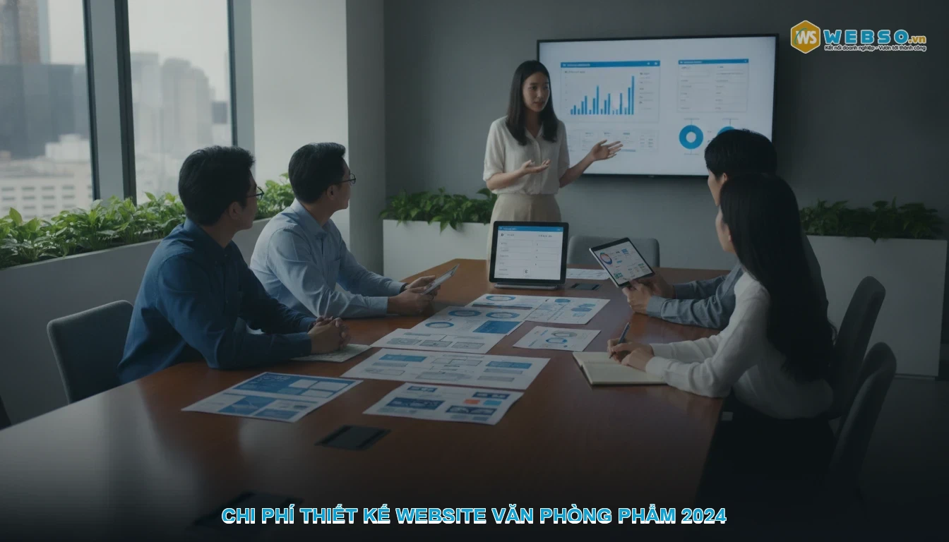Thiết kế website văn phòng phẩm - Chi phí thiết kế website văn phòng phẩm 2024