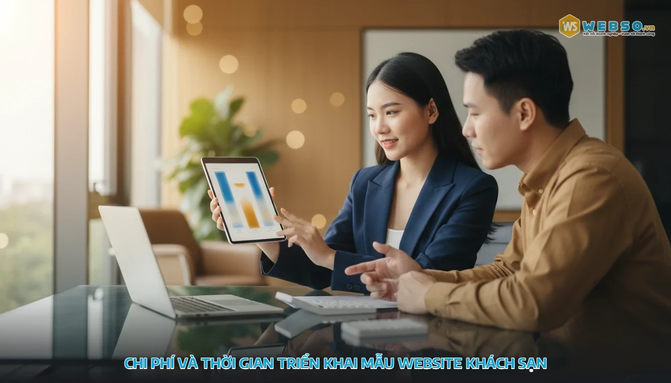 mẫu website khách sạn - Chi Phí và Thời Gian Triển Khai Mẫu Website Khách Sạn