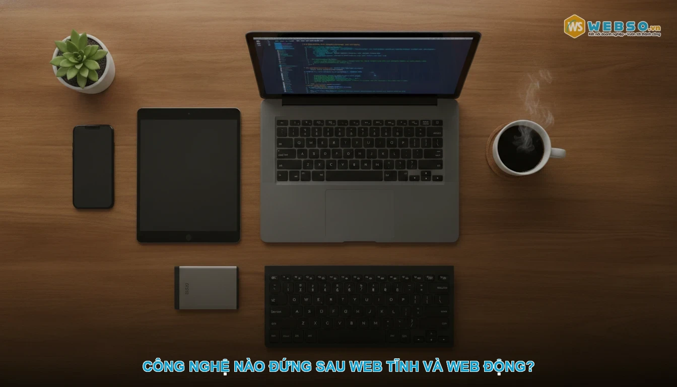 Web tĩnh và web động là gì? - Công nghệ nào đứng sau web tĩnh và web động?