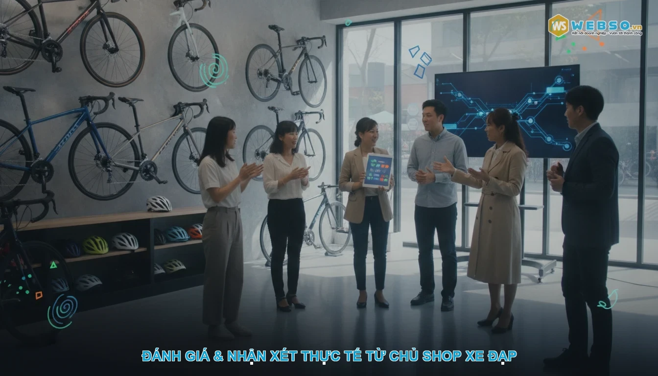 Thiết kế website bán xe đạp - Đánh Giá &amp; Nhận Xét Thực Tế Từ Chủ Shop Xe Đạp