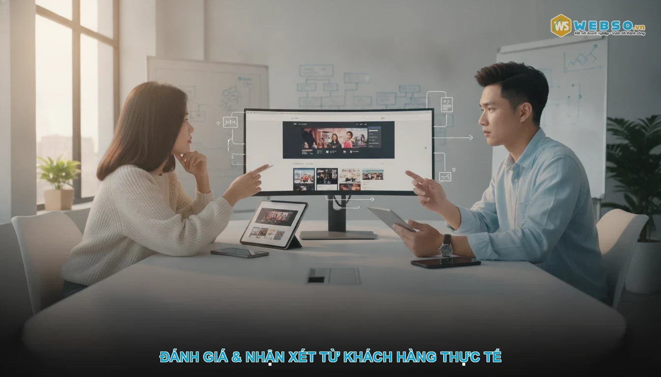 Thiết kế website giải trí - Đánh Giá & Nhận Xét Từ Khách Hàng Thực Tế