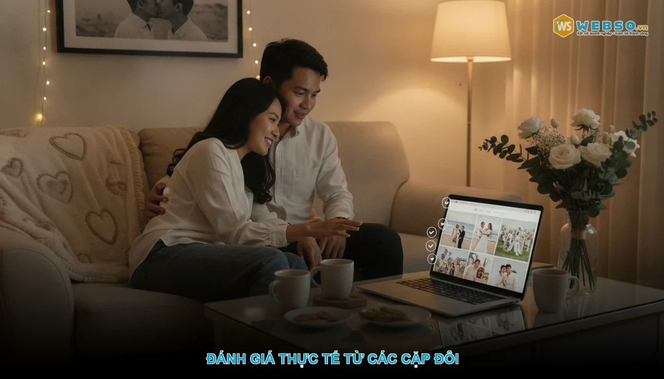 Thiết kế website thiệp cưới - Đánh Giá Thực Tế Từ Các Cặp Đôi