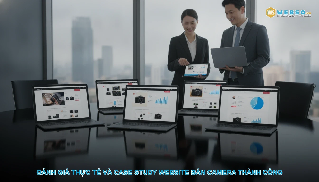 Thiết kế website bán camera - Đánh giá thực tế và case study website bán camera thành công