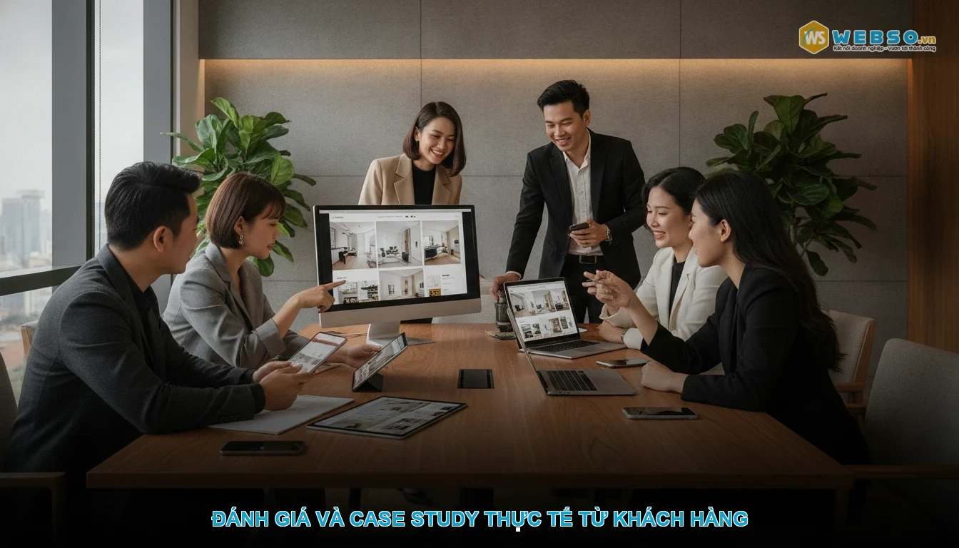 Thiết kế website trang trí nội thất - Đánh giá và case study thực tế từ khách hàng