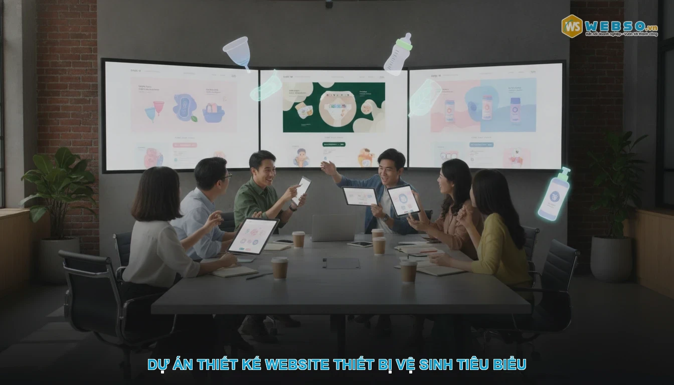 Thiết kế website thiết bị vệ sinh - Dự án thiết kế website thiết bị vệ sinh tiêu biểu