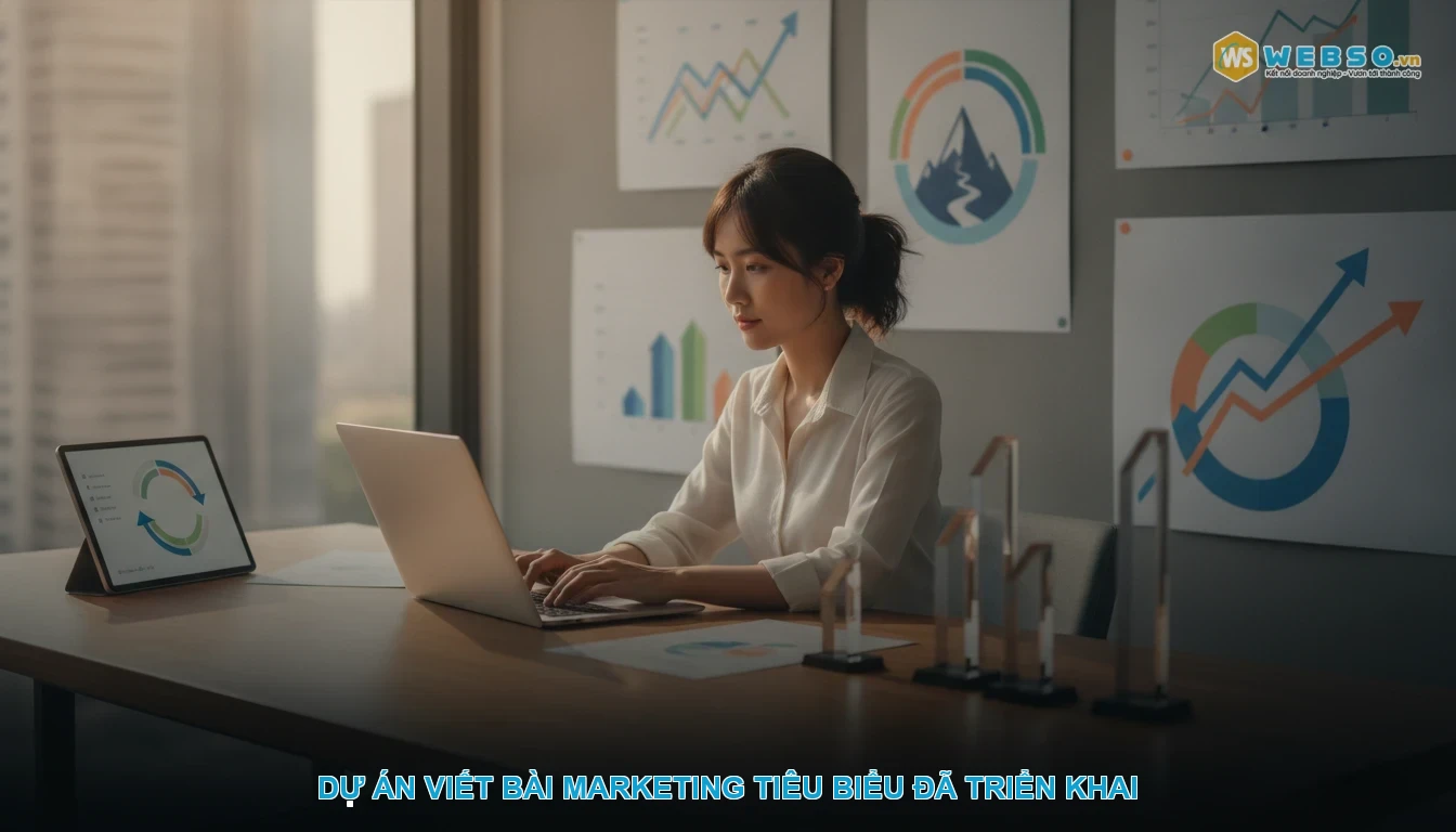 Viết bài Marketing - Dự án viết bài Marketing tiêu biểu đã triển khai