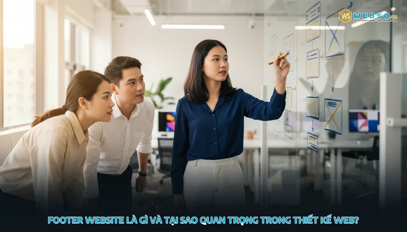 thiết kế footer website - Footer Website Là Gì và Tại Sao Quan Trọng Trong Thiết Kế Web?