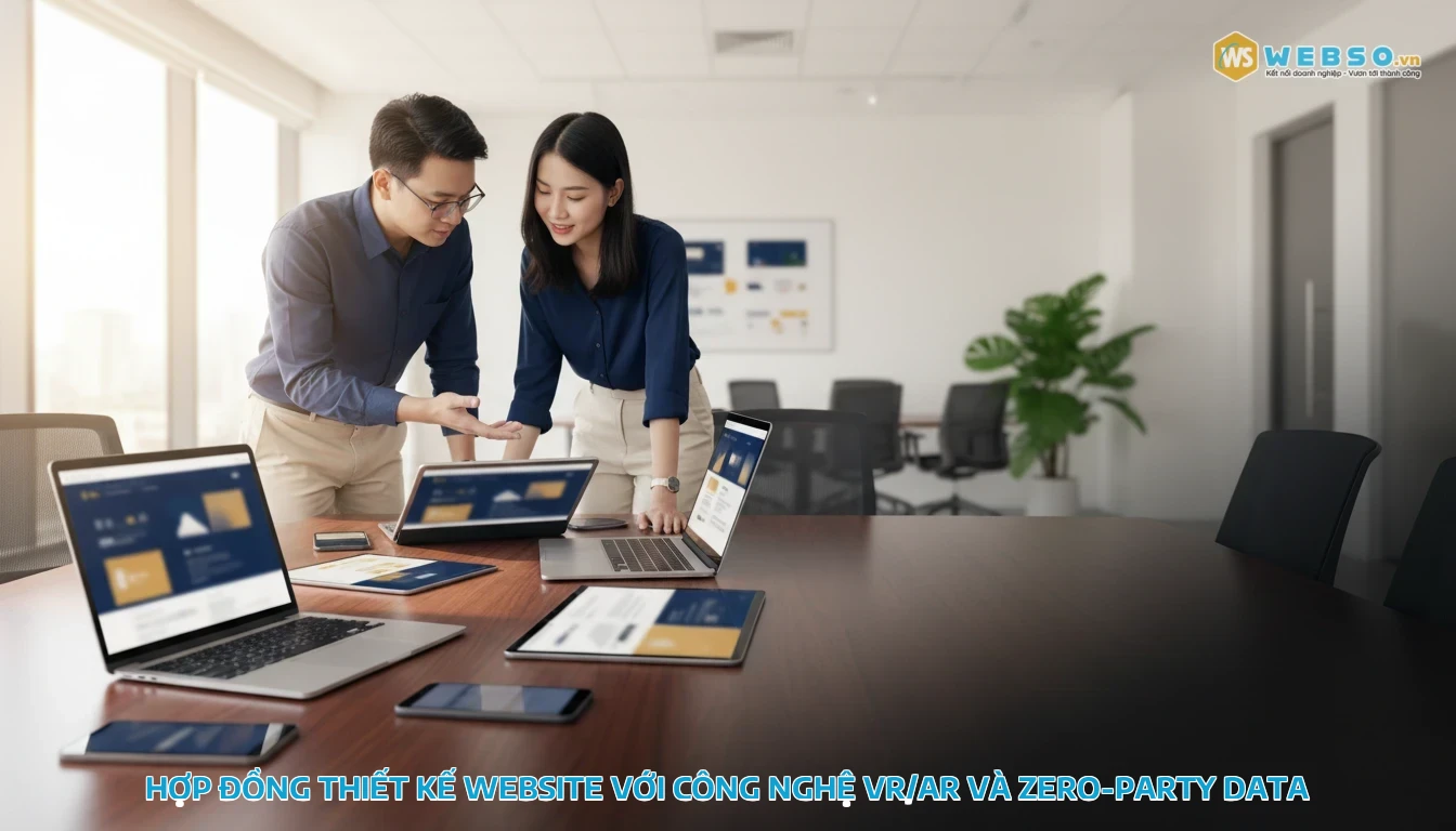 hợp đồng thiết kế website - Hợp đồng thiết kế website với công nghệ VR/AR và zero-party data