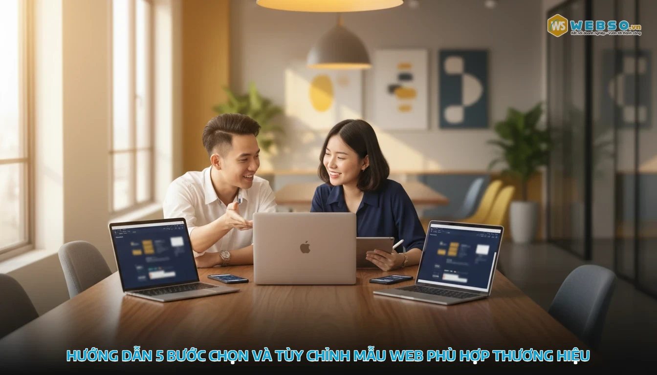mẫu web bán quần áo - Hướng dẫn 5 bước chọn và tùy chỉnh mẫu web phù hợp thương hiệu