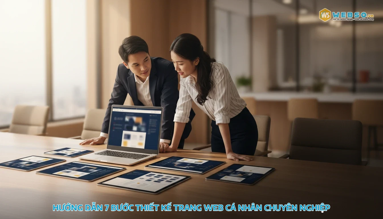 thiết kế trang web cá nhân - Hướng dẫn 7 bước thiết kế trang web cá nhân chuyên nghiệp