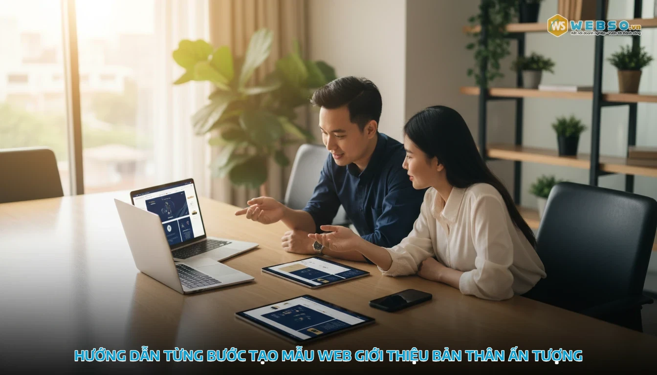 mẫu web giới thiệu bản thân - Hướng dẫn từng bước tạo mẫu web giới thiệu bản thân ấn tượng