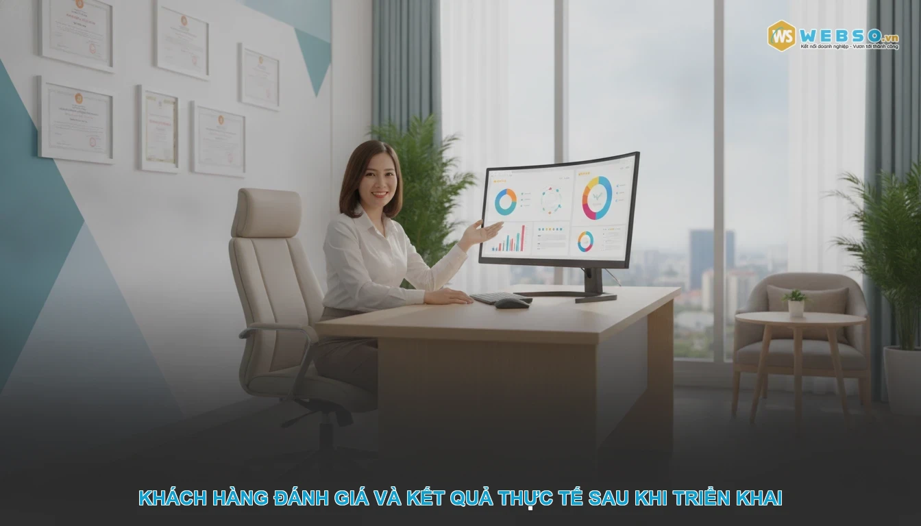 Thiết kế website phòng khám - Khách hàng đánh giá và kết quả thực tế sau khi triển khai
